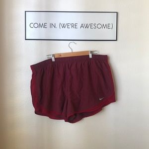 Nike plus size shorts